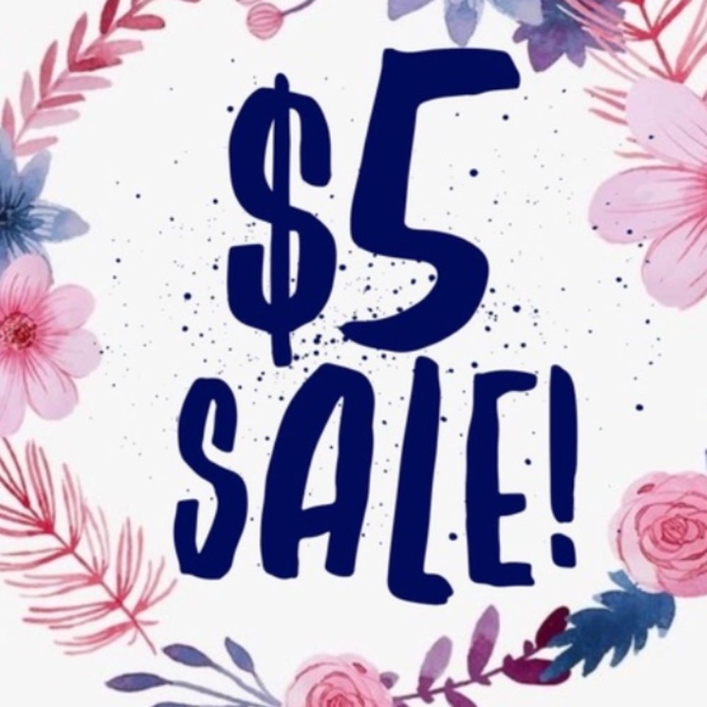 $5 sale today!